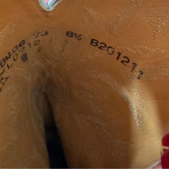 luchesse custom cowboy boots 8.5 - Picture 6 of 7